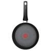 Non-stick pande FORCE C2920453 24 cm, sort, aluminium, Tefal