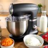 Stående mixer KM 3898, mat sort, Severin