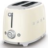 Brødrister TSF01CREU, 2 skiver, fløde, Smeg