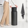 Touch top saffaldsspand TOUCH BIN NEW 30 l, selvsikker grå, stål, Brabantia
