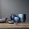 Vase STOCKHOLM HORIZON 16 cm, blå, aluminum, Stelton