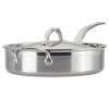 Sauterpande PROBOND 26 cm, 3,3 l, rustfrit stål, Hestan