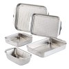 225633 pekac ovenbond sada 7 ks stribrna nerezova ocel hestan