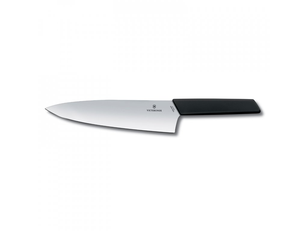 Cuchillo de chef SWISS MODERN, 20 cm, negro, Victorinox