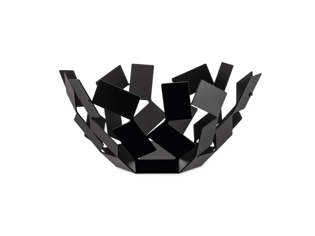 Frutero LA STANZA DELLO SCIROCCO, 27 cm, negro, Alessi
