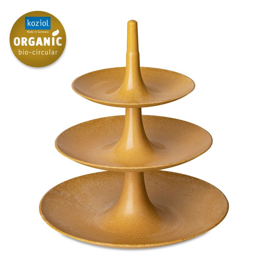 Expositor BABELL L, 34 cm, color madera natural, Koziol