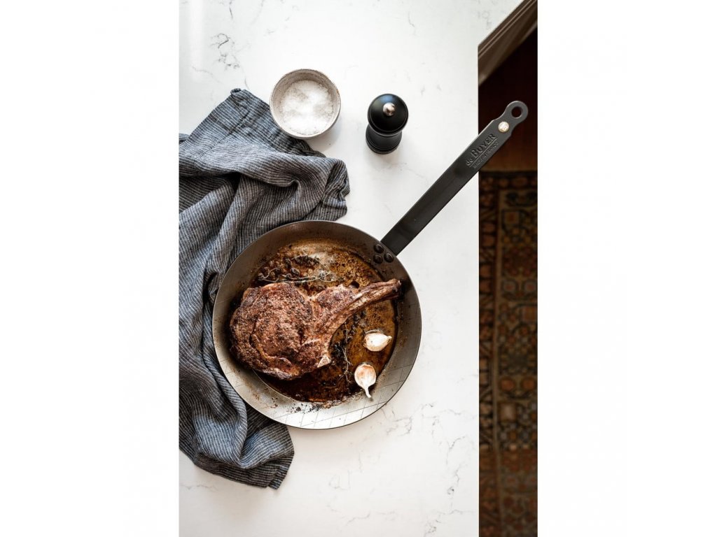 Sartén Steak 28 cm - Hierro mineral B - De Buyer