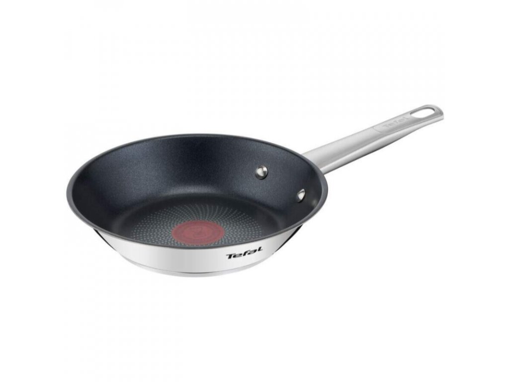 Sartén  Tefal, Daily Cook, Inducción de 20 cm, Acero inoxidable