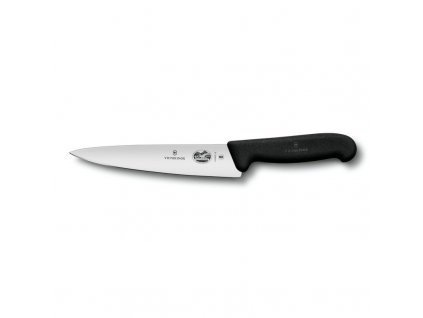 Cuchillo de cocina, 19 cm, negro, Victorinox