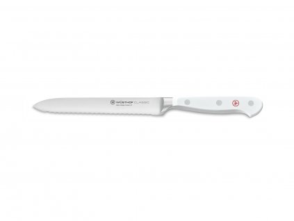 Cuchillo para salchichas CLASSIC WHITE, 14 cm, Wüsthof