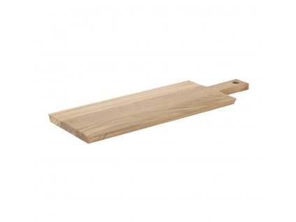 Tabla de cortar y servir BORDA 44 x 15 cm, marrón, madera, Blomus