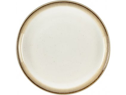 Plato de postre, 17 cm, gris/crema, Bitz