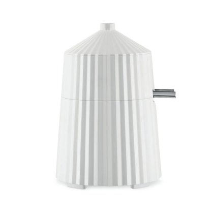 Exprimidor de cítricos eléctrico PLISSE, blanco, Alessi