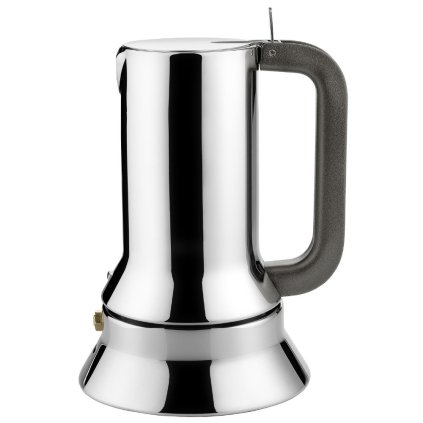 Cafetera espresso 9090, 500 ml, mango marrón, Alessi