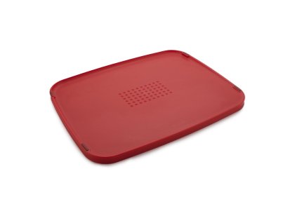 Tabla de cortar DUO, 35 x 27 cm, rojo, Joseph Joseph