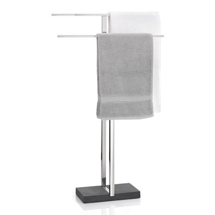 Toallero MENOTO 50 cm, acero inoxidable pulido, Blomus