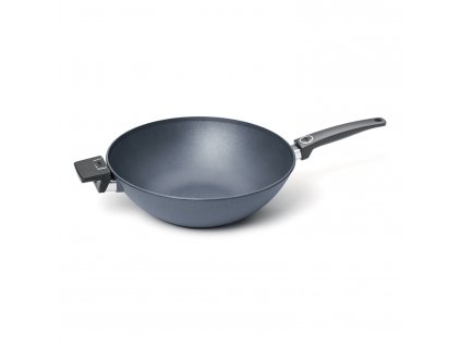 Wok DIAMOND LITE, 34 cm, para inducción, titanio, WOLL