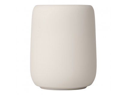 Vaso portacepillos SONO, Crema, Blomus