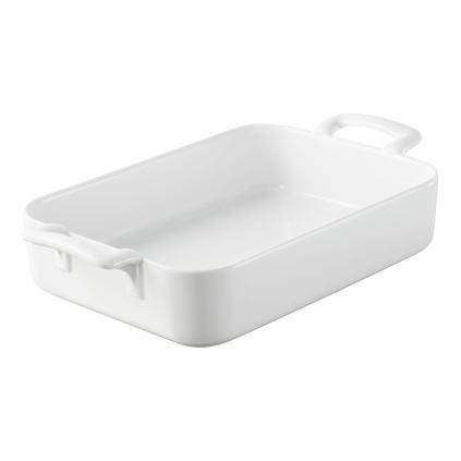 Fuente de horno BELLE CUISINE 1,7 l, blanco, rectangular, REVOL