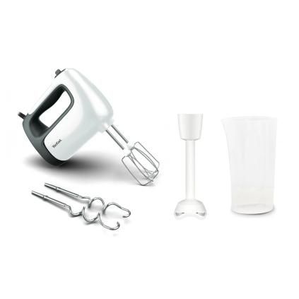 Batidoras de mano con recipiente medidor PREP'MIX HT461138 Tefal blanco