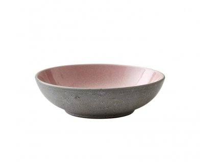 Bol para comer, 20 cm, gris/rosa claro, Bitz