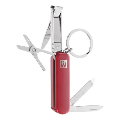 Navaja de bolsillo CLASSIC INOX, rojo, Zwilling