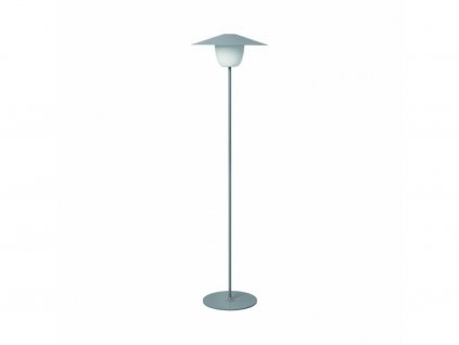 Lámpara de pie ANI, 1,2 m, LED, gris, aluminio, Blomus