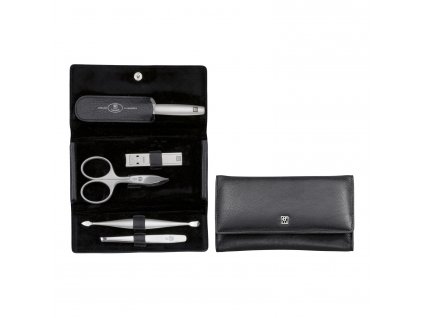 Set de manicura TWINOX, 5 piezas, negro, Zwilling