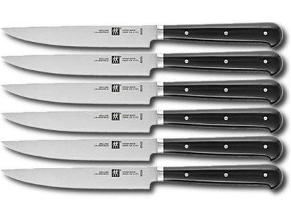 Cuchillo para bistec STEAK SET, juego de 6 piezas, negro, Zwilling