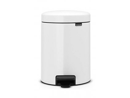 Cubo de basura con pedal NEWICON, 5 l, blanco, Brabantia