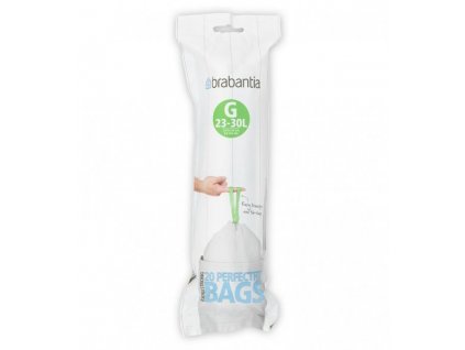 Bolsas de basura G PERFECTFIT, 23-30 l, 20 piezas, Brabantia