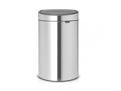 Cubo con tapa táctil TOUCH BIN NEW, 40 l, acero, Brabantia