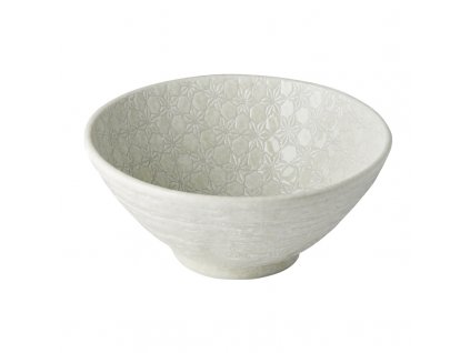 Udon bowl WHITE STAR, 19,5 cm, 800 ml, MIJ