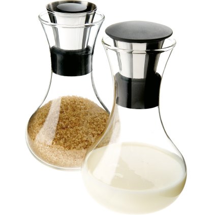 Juego de leche y azúcar, vidrio, Eva Solo