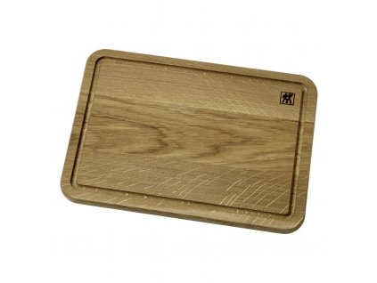 Tabla de cortar 35 x 25 cm, marrón, madera de roble, Zwilling