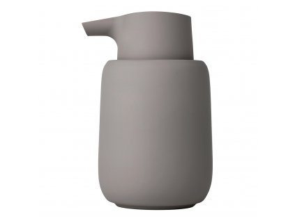 Dispensador de jabón líquido SONO, 250 ml, gris topo, Blomus