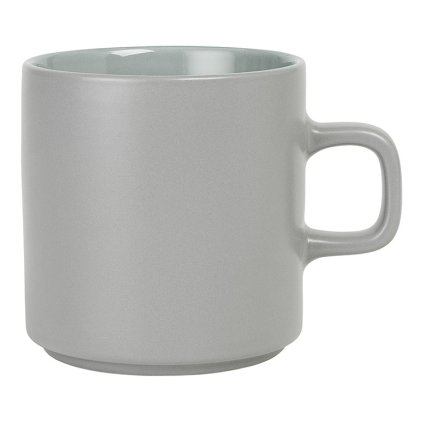 Taza PILAR, 250 ml, gris claro, Blomus