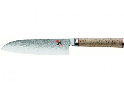 Cuchillo japonés Santoku 5000MCD, 18 cm, Miyabi