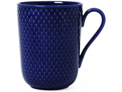 Taza RHOMBE 300 ml, azul oscuro, Lyngby