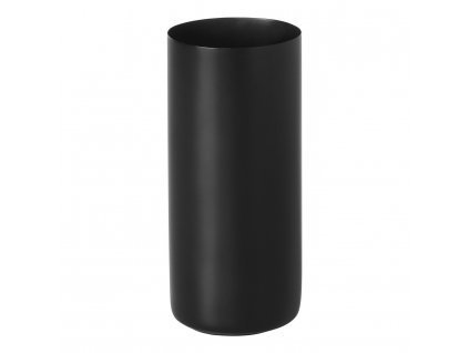 Vaso portacepillos MODO, negro, Blomus