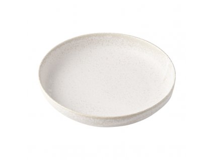 Plato de postre SAND FADE, 20 cm, borde alto, beige, MIJ