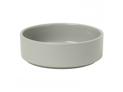 Cuenco para servir PILAR S, ⌀ 14 cm, 320 ml, gris claro, cerámica, Blomus