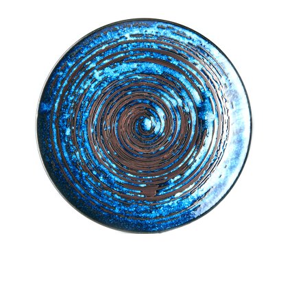 Plato llano COPPER SWIRL, 29 cm, MIJ