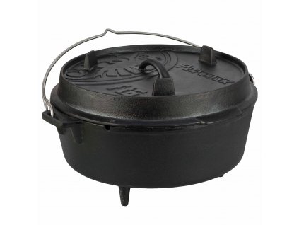 Olla para cocinar al aire libre con patas FT6, 7 l, hierro fundido, Petromax