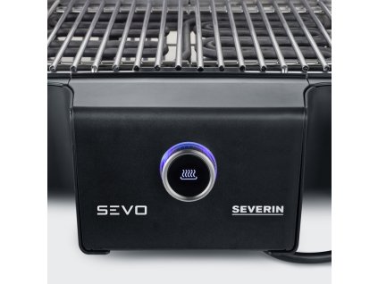Parrilla eléctrica de sobremesa PG 8104 SEVO G, 3000 W, Severin