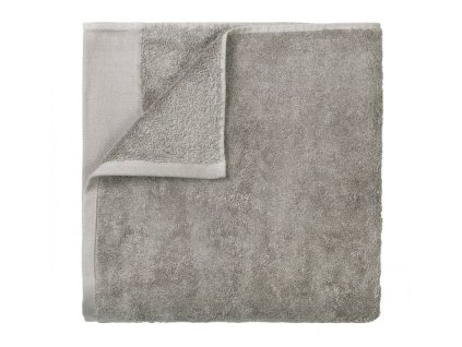 Toalla de baño RIVA, 50 x 100 cm, gris, Blomus