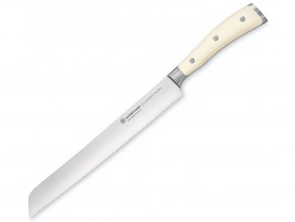 Cuchillo para pan CLASSIC IKON CREME, 23 cm, Wüsthof