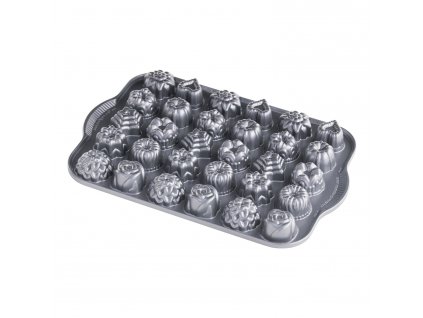 Molde para pasteles TEA CAKES AND CANDIES, 30 moldes, Nordic Ware