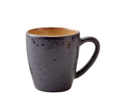 Taza, 190 ml, negro/ámbar, Bitz