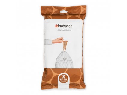 Bolsas de basura X PERFECTFIT, 10-12 l, 40 piezas, Brabantia